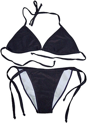 Black Domino Signature Bikini